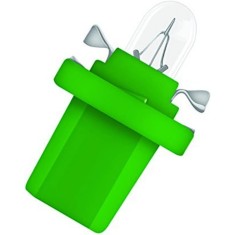 Set 10 becuri iluminare bord B8.5D Osram soclu verde lime