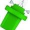 Set 10 becuri iluminare bord B8.5D Osram soclu verde lime