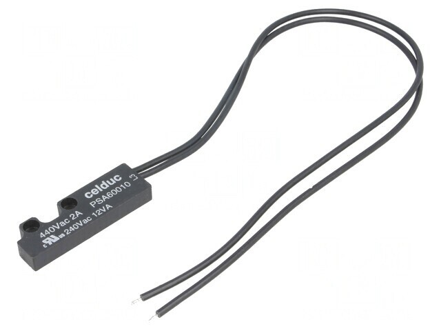 Senzor Reed 51x16x7mm cu Cablu 0,35m SPST-NO 2A