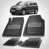Covorase Fiat 500L Living Compatibile 2013-2017 | Silver