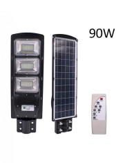 Lampa solara Stradala, Jortan, proiector LED 90w acumulator intern + Suport foto