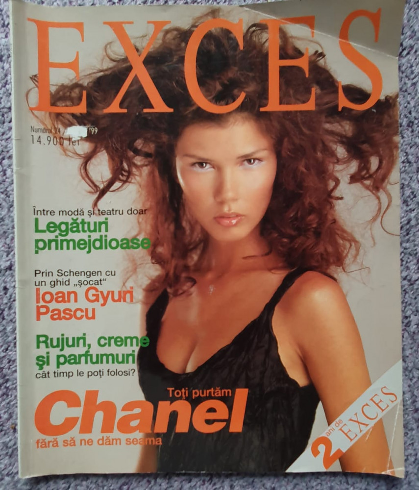 Revista Exces, nr 24, August 1999, Andreea Marin, Nadine, Gyuri Pascu,  Godescu | Okazii.ro