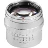 Obiectiv manual TTArtisan 50mm F1.2 silver pentru FujiFilm FX-mount DESIGILAT