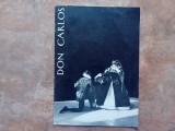 Program Operă Don Carlos - Giuseppe Verdi (1966) - Teatrul de Operă și Balet