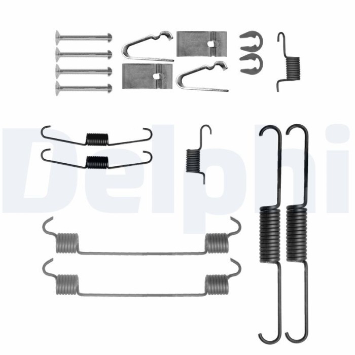 DELPHI LY1421 Set accesorii, sabot de frana