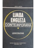 Leon D. Levitchi - Limba engleza contemporana. Lexicologie (editia 1970)