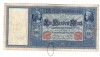 Bancnota Germania 100 mark/marci 10 septembrie 1909, seria rosie, stare buna