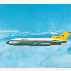 SG4 - Carte Postala-Germania, Aviatie Europa Jet. Boeing 727-30, Circulata 1973