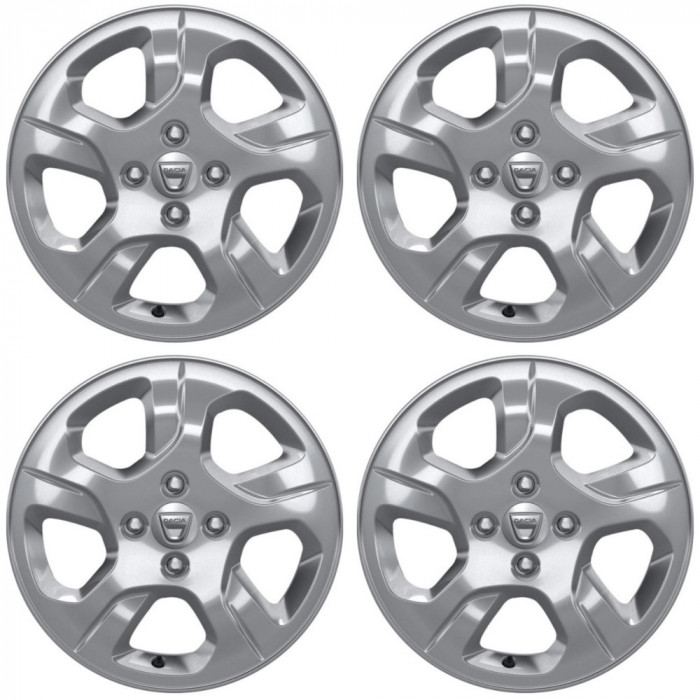 Set 4 Buc Janta Aliaj Oe Dacia Sandero 2 2012&rarr; 15&Prime; Empreinte, ET40, 6J X 15H2, 4&times;100 403006931R