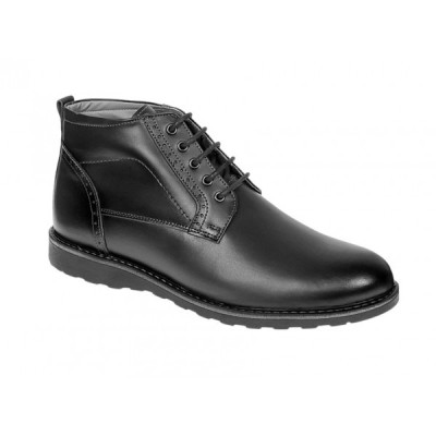 Ghete barbati casual din piele naturala cu siret (imblanite) Corsa - GKR2XN foto