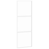 Cumpara ieftin Usa glisanta, alb, 76x205 cm, sticla securizata/aluminiu