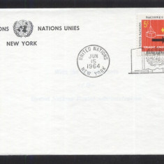 UN New York 1964 Trade & development Mi.140 FDC UN.240