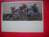 HOPCT 23683 KOK PAR 1960- K T TELJANOV -- PICTORI DIN KAZAKSTAN - RUSIA --MUZEE - CP PICTURA --NECIRCULATAMUNTII