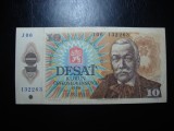 CEHOSLOVACIA 10 KORUN 1986 VF+