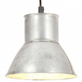 Cumpara ieftin Lampă suspendată, 25 W, argintiu, rotund, 17 cm, E27