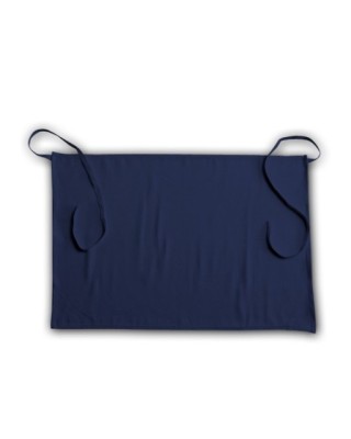 Sort bumbac pentru bucatarie, culoare albastra - fara bretele (70x50 cm) foto