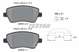 TEXTAR 2397302 Q+ set placute frana,frana disc