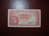 CEHOSLOVACIA 5 KORUN 1949