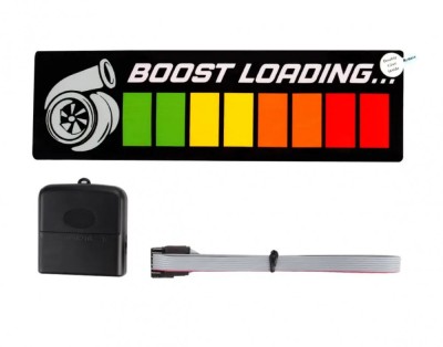 Sticker Electric LED Auto, Boost Loading cu multiple animatii foto