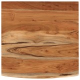 Cumpara ieftin Raft perete 40x40x3,8 cm patrat lemn masiv acacia margine vie
