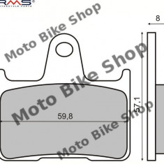 MBS Placute frana (Kevlar) Suzuki GSXR 1000 '01-'05 /Honda CB 1300 '98-'01, Cod Produs: 225101261RM