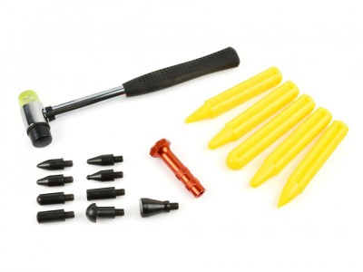Kit reparare caroserie PDR, 15 elemente, Geko G02646 foto