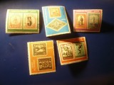 Serie mica Paraguay 1968 - Centenarul Timbrului Paraguay , 5 valori