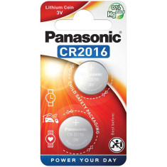 Baterii PANASONIC CR2016, 2 buc