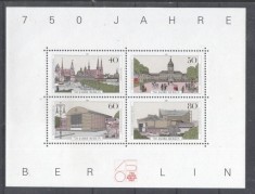 Germany Berlin 1987 750 years Berlin perf. sheet Mi.B8 MNH DA.185