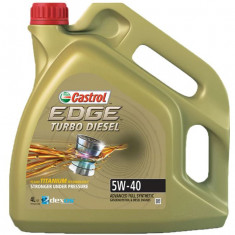 ULEI MOTOR FULL SINTETIC CASTROL EDGE TITANIUM TURBO DIESEL ACEA C3 5W40 4L