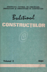 Buletinul constructiilor, vol. 2 (1988) foto