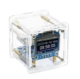 Kit DIY ceas meteo Wi-Fi ESP8266 cu afisaj OLED 0.96 inch, 5V (TJ-56-654)