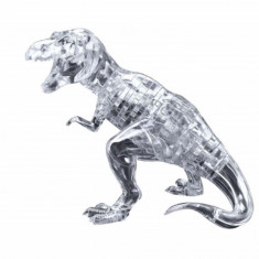 Puzzle 3D din 50 de piese, model dinozaur T-rex, transparent foto