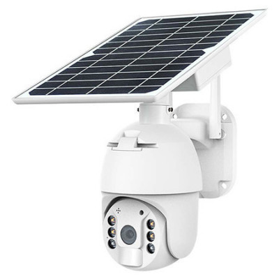 Camera hd solara smart 4g - alb foto