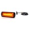 Proiector Stroboscopic Led Portocaliu 1469 W218 Cu Montare In Grila, 2 Faze Flash, 12V-24V, 21W