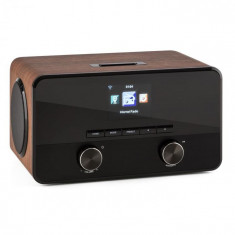 Auna CONNECT 100, radio prin internet, media player, bluetooth, WLAN, USB, AUX, Line Out foto