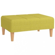 Taburet, verde, 78x56x32 cm, material textil foto