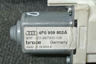 Motor macara geam ușă dreapta spate AUDI A6 4F2, C6 2004 OEM: 4F0959802A 1579469 foto