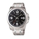 Ceas bărbătesc Casio cu oră și dată, carcasă și brățară din oțel MTP-1384D-1AV 5amt