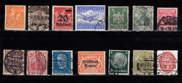 A7 T4 26 - Timbre foarte vechi - Germania