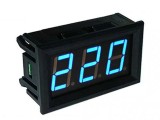 Voltmetru Panou Digital AC 30-500V, 48x29x21mm, Negru, Impedanta &gt;1M&Omega;