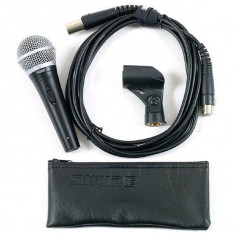 Microfon profesional cu fir dinamic cardioid Shure PG58 foto