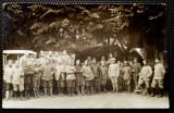 P.357 CP FOTOGRAFIE FRANTA WWI MILITARI SOLDATI OFITER GROUPE C ESCOIRADE T.P., Necirculata