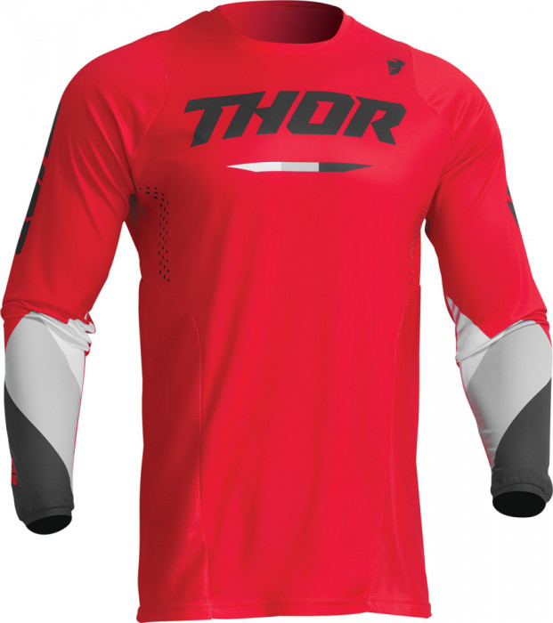 Tricou atv/cross copii Thor Pulse Tactic, culoare rosu, marime 2XS Cod Produs: MX_NEW 29122203PE