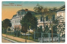 5260 - CRAIOVA, Military High School, Romania - old postcard - unused