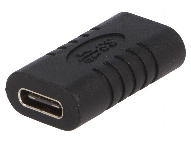 Adaptor USB 3.0 la USB C, Negru