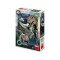 Puzzle 100 piese, neon, Jurasic World &ndash; DINO TOYS