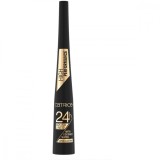 Tus pentru ochi 24h Brush Liner 010 - Ultra Black, 3ml, Catrice