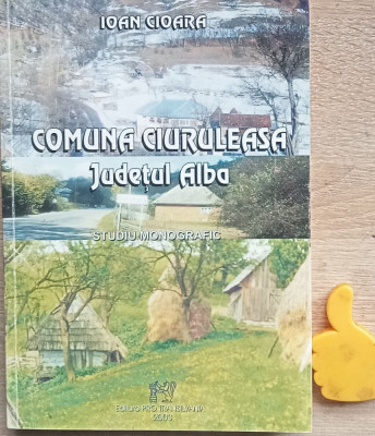 Comuna Ciuruleasa judetul Alba Studiu monografic Ioan Cioara foto