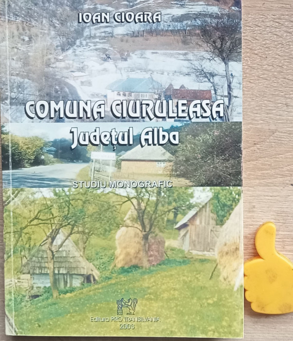 Comuna Ciuruleasa judetul Alba Studiu monografic Ioan Cioara